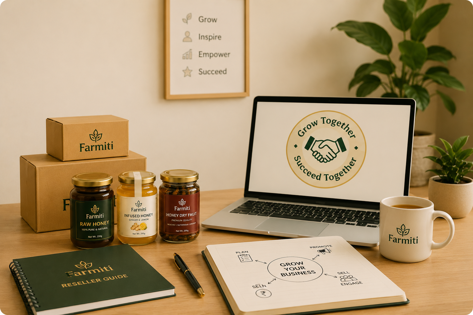 Earn online with Farmiti wellness products